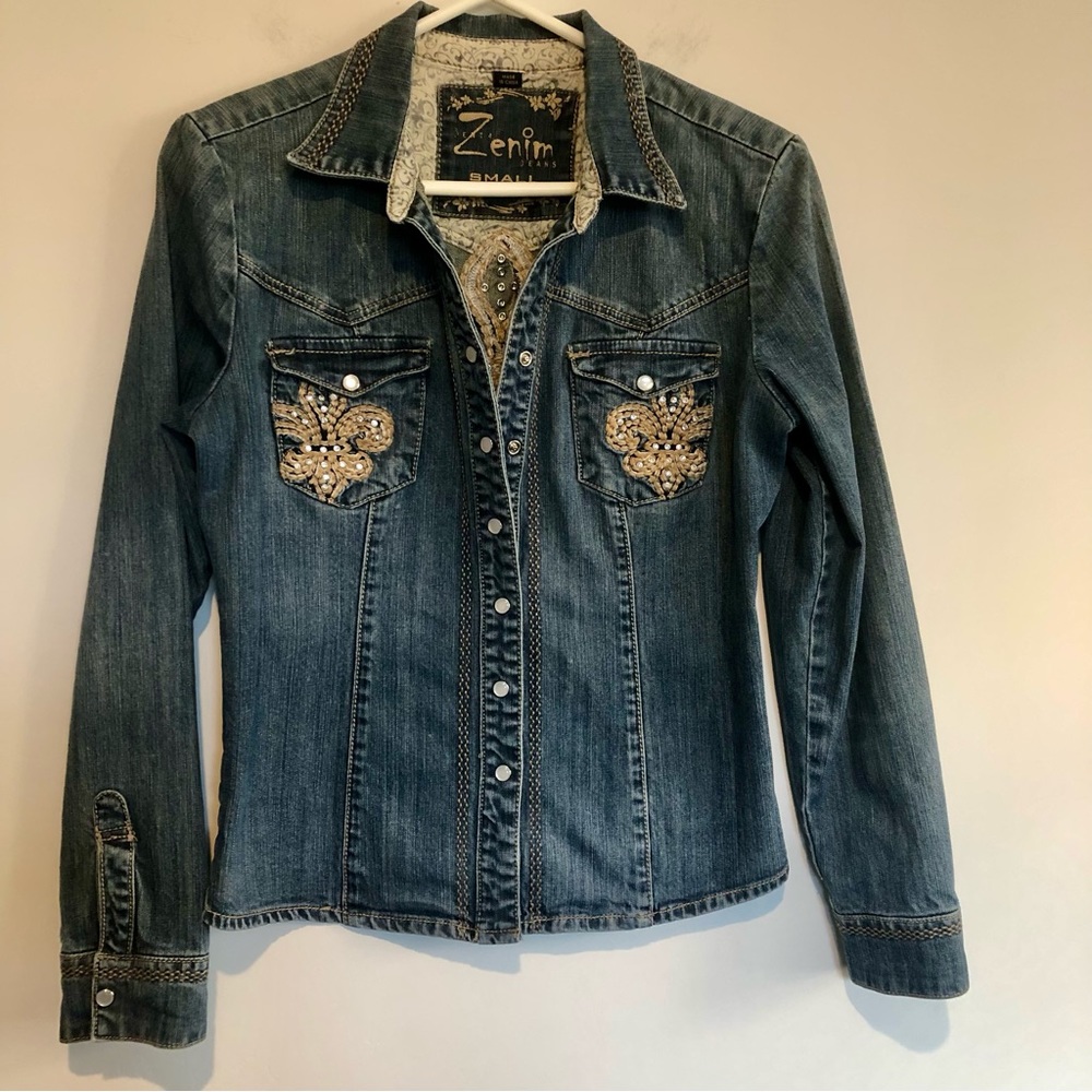 Zenim Denim Jean Jacket